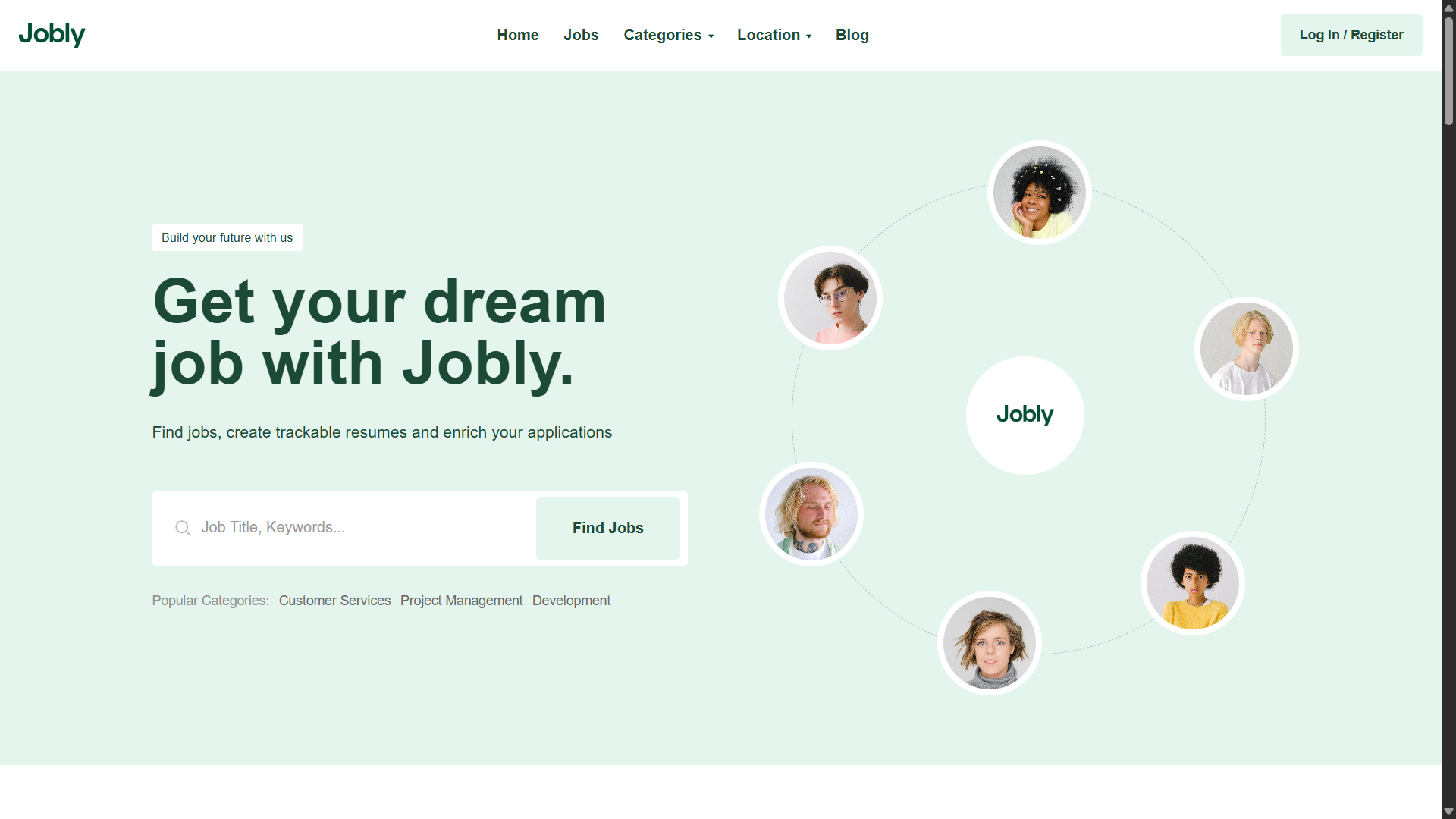 Get your dream job with Jobly